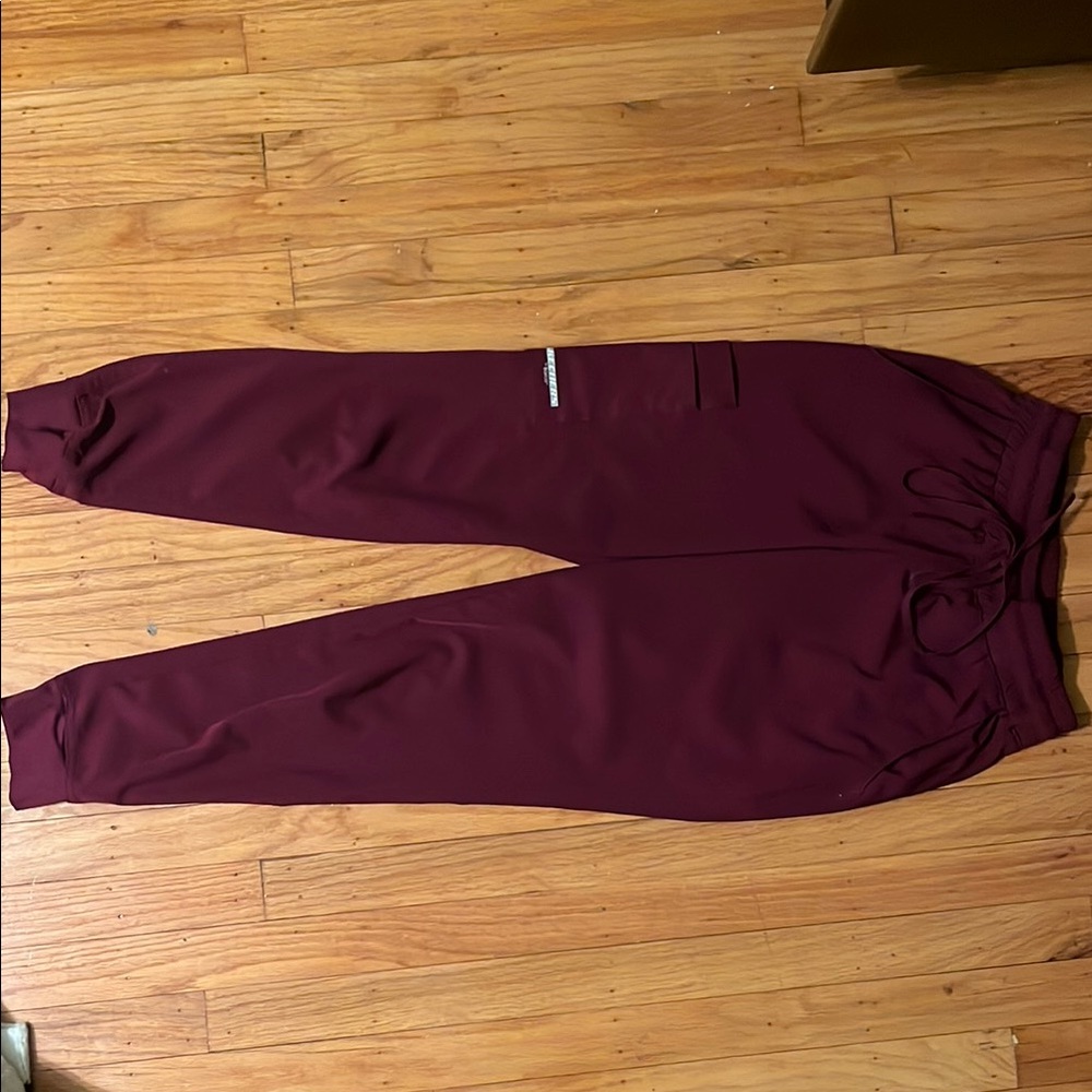 Maroon Jogger Pants